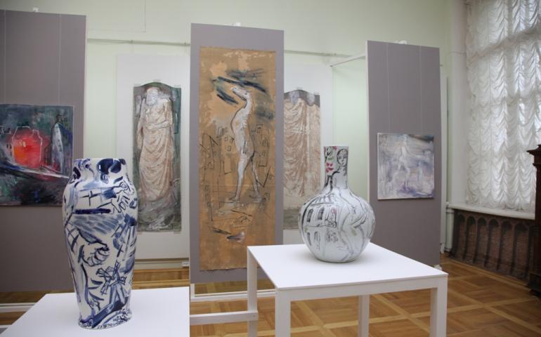 Выставка работ заслуженного художника Российской Федерации  Александра Георгиевича Траугота